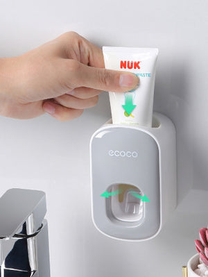 Mounted Automatic Toothpaste Holder