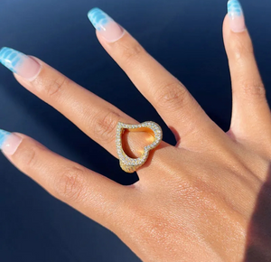 Open Heart Ring