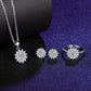 Necklace Women's Jewelry Set Ring