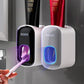 Mounted Automatic Toothpaste Holder