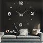 3D Large Wall Clocks Decor
