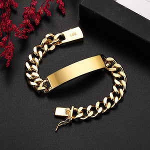 Bracelet Color-preserving Plated 18K Real