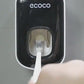 Automatic suction wall squeezing toothpaste artifact