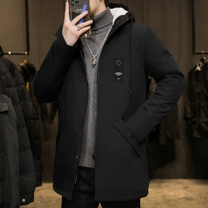Coat Zipper Hooded Steetwear
